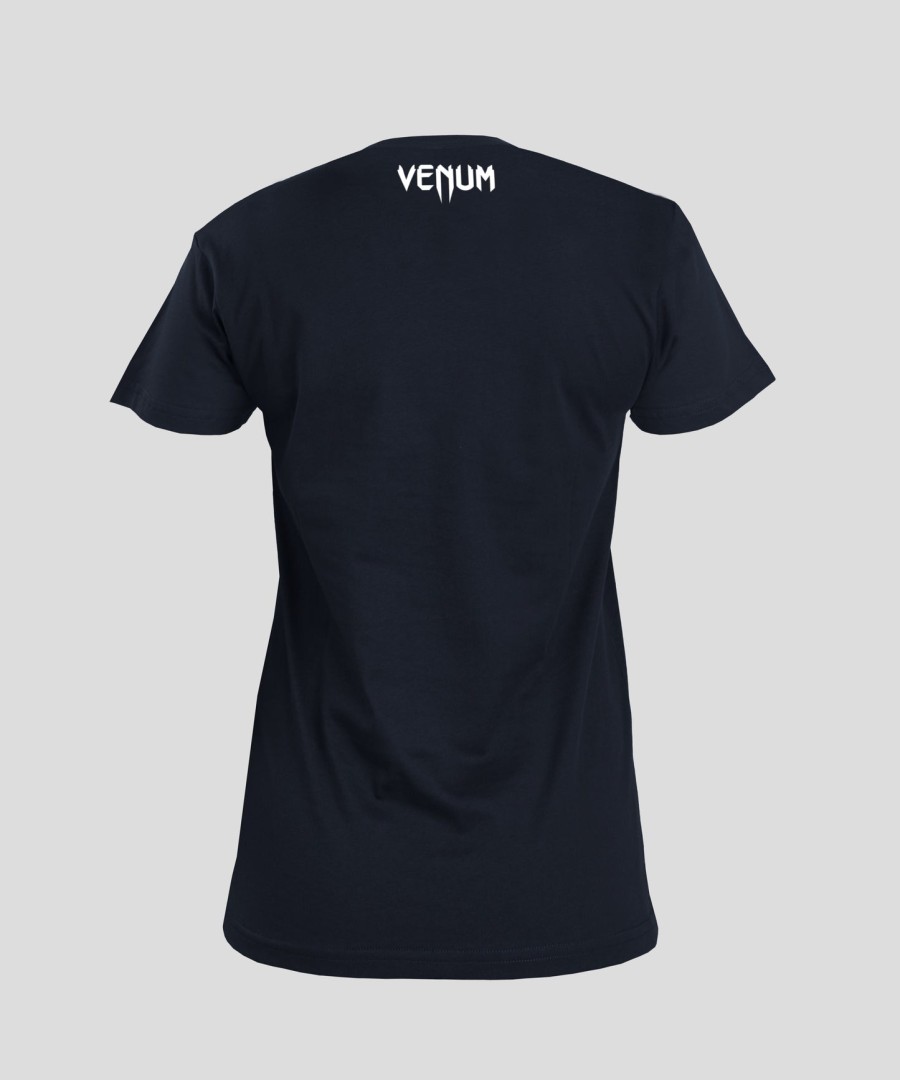 naisten ufc unrivaled by venum navy max holloway t-paita