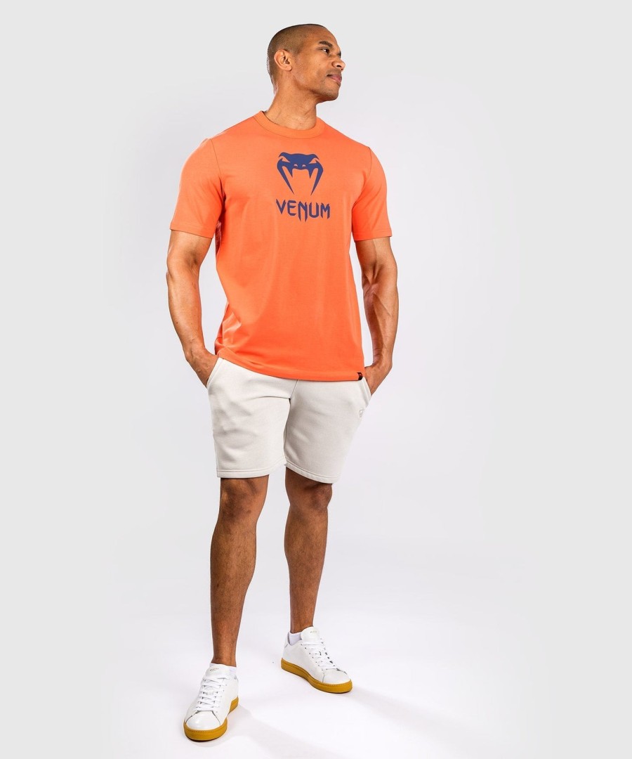 venum classic t-paita - oranssitummansininen