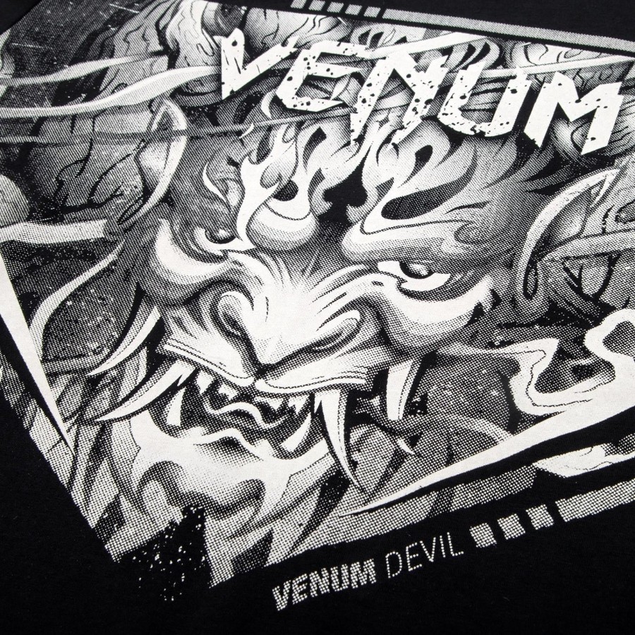 venum devil t-paita - valkoinenmusta