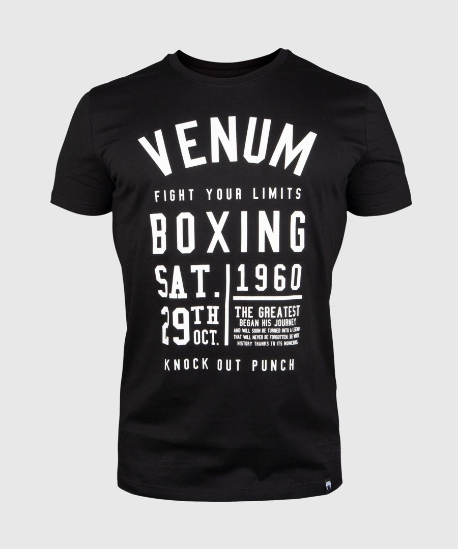venum knock out t-paita - musta