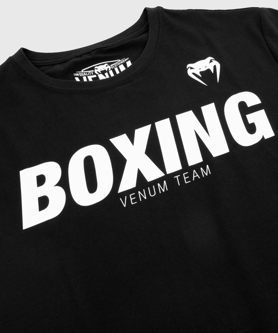 venum boxing vt t-paita - mustavalkoinen