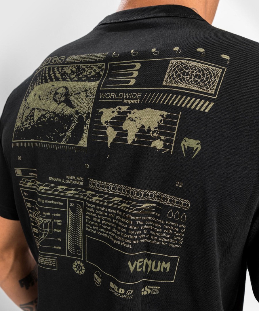 venum fangs t-paita - normaali istuvuus - musta
