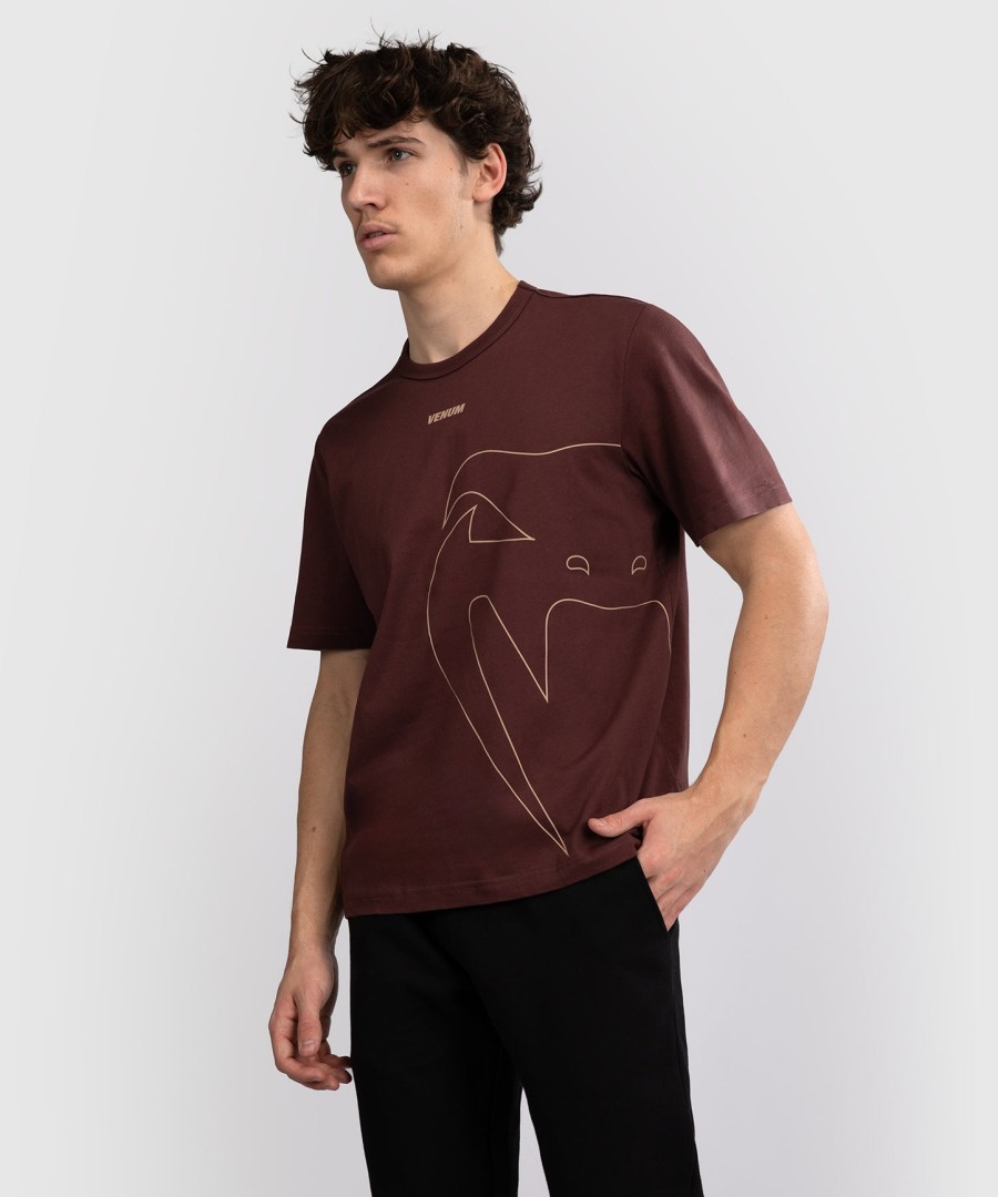 venum giant connect t-paita - suklaanruskea