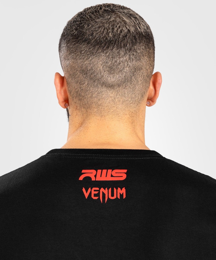 rws x venum t-paita - musta