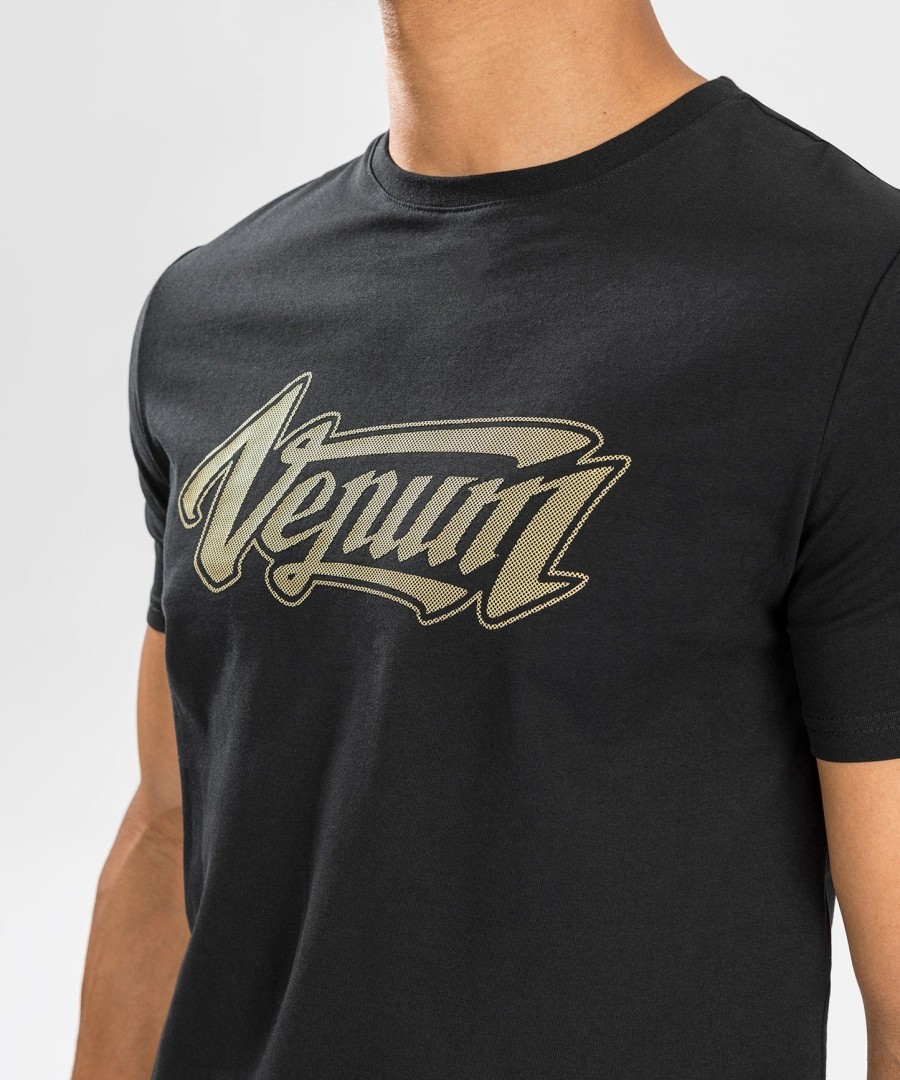venum absolute 2.0 t-paita - säädettävä istuvuus - mustakulta