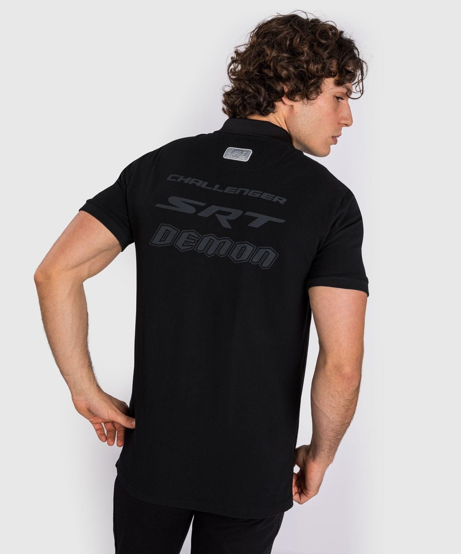 venum x dodge demon 170 miesten poolopaita - musta