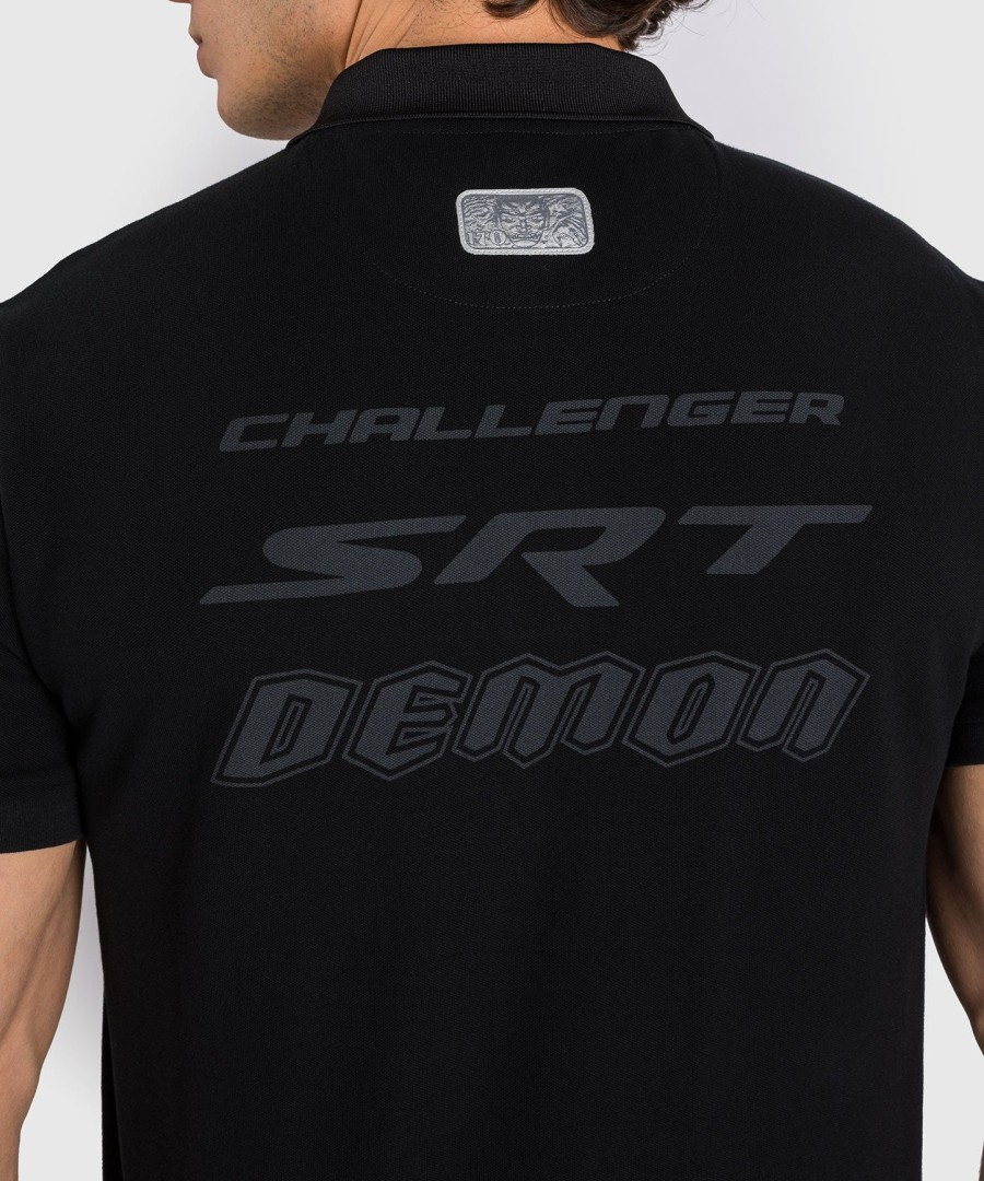 venum x dodge demon 170 miesten poolopaita - musta