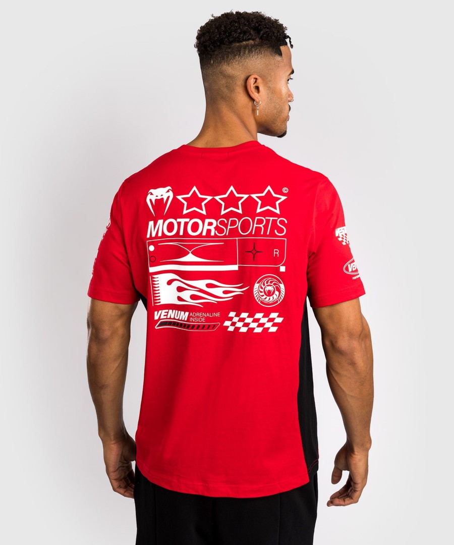 venum motorsport t-paita - punainen