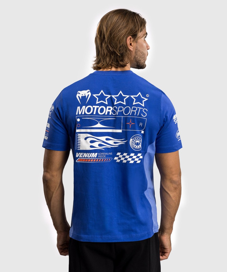 venum motorsport t-paita - kuninkaallinen sininen