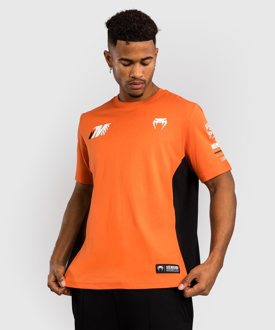 venum motorsport t-paita - mandariini
