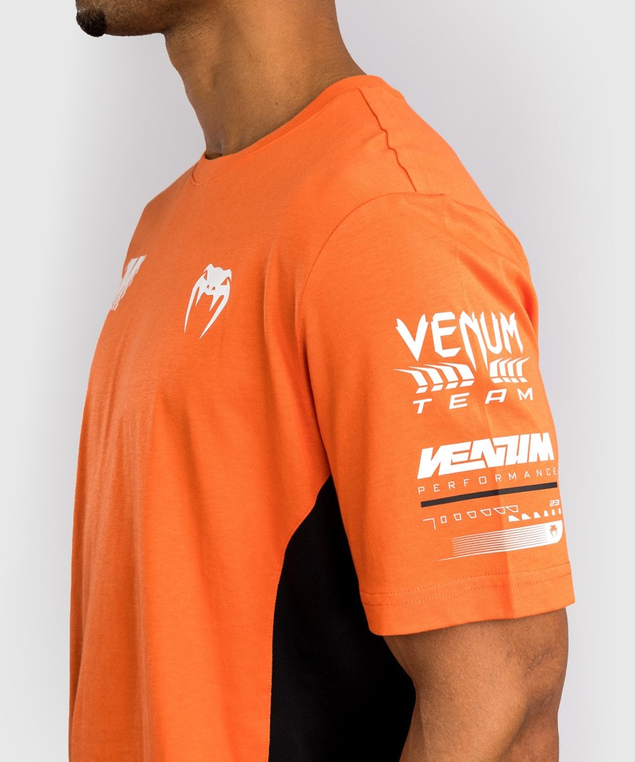 venum motorsport t-paita - mandariini
