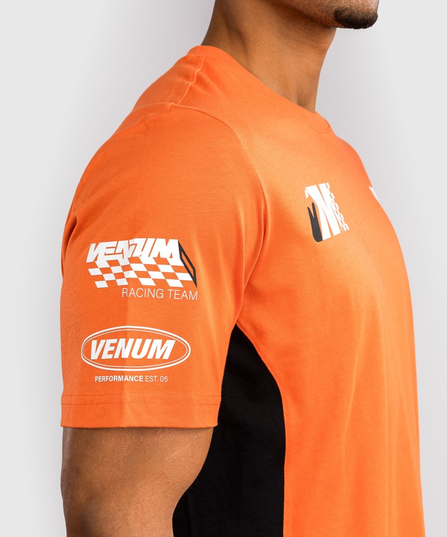 venum motorsport t-paita - mandariini