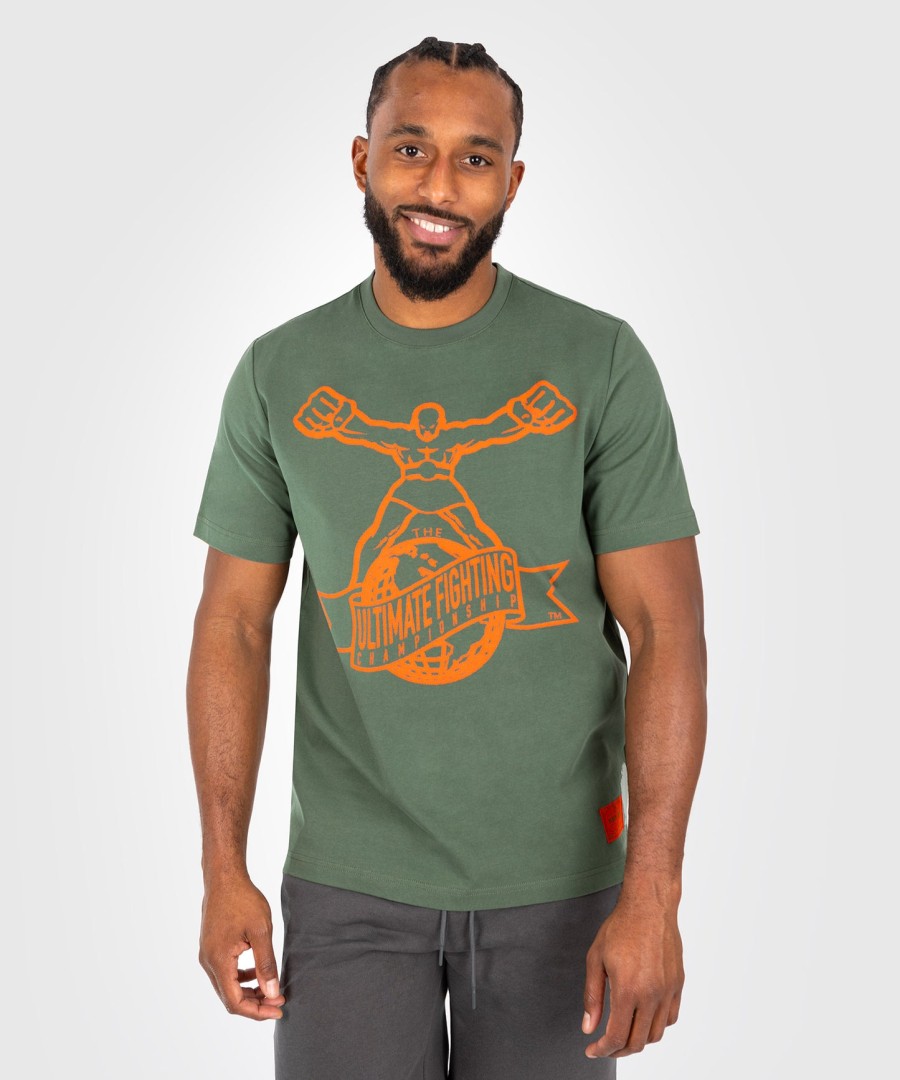 ufc by venum ulti-man t-paita - khakioranssi