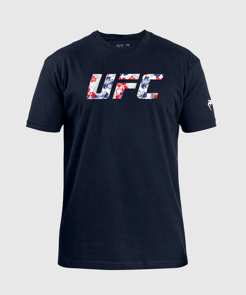miesten ufc unrivaled by venum navy max holloway t-paita