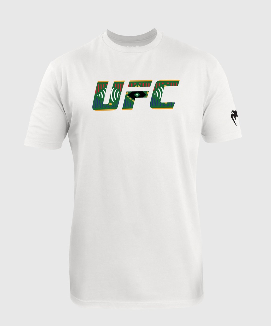 miesten ufc unrivaled by venum valkoinen dricus du plessis t-paita