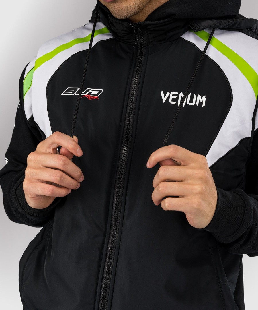 venum x bud racing -untuvatakki - mustavalkoinenlimenvihreä