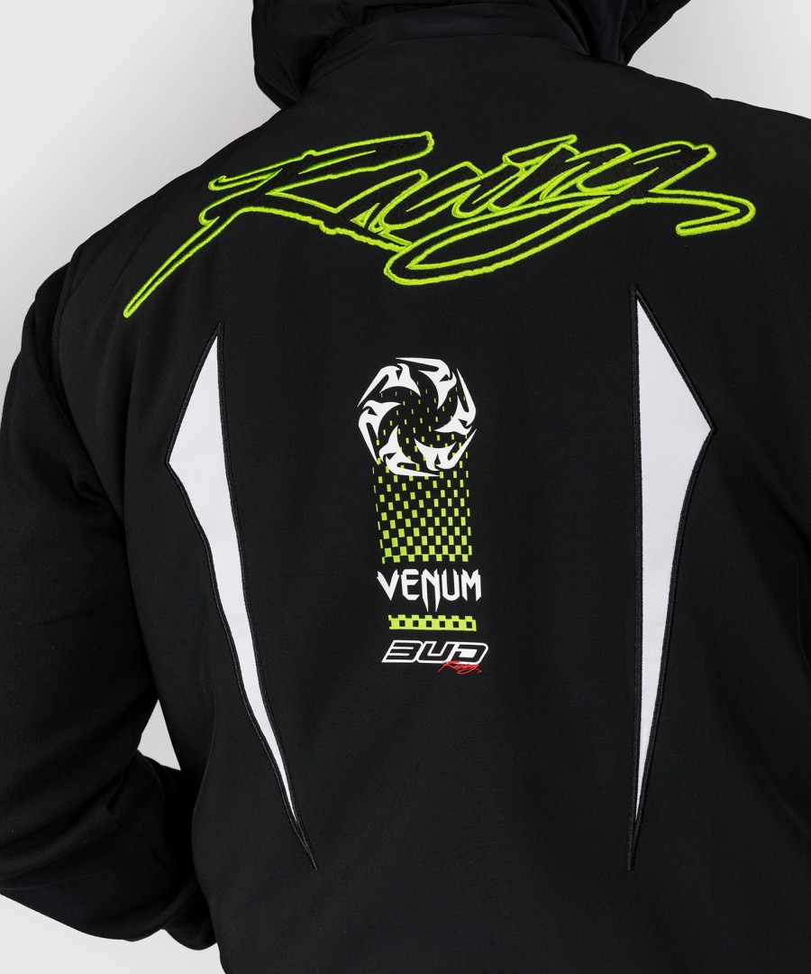 venum x bud racing -untuvatakki - mustavalkoinenlimenvihreä
