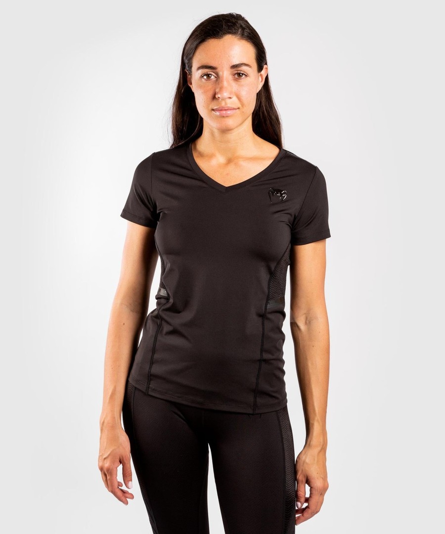 venum g-fit dry-tech t-paita - naisille - mustamusta