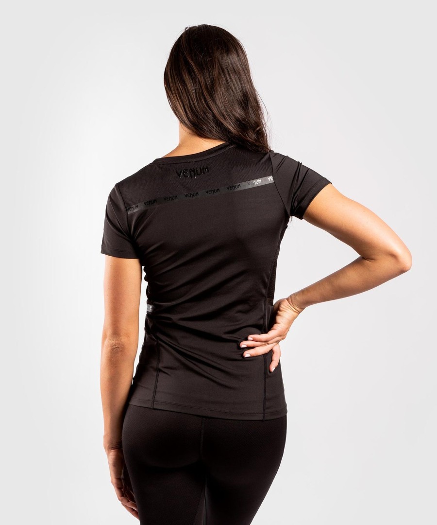 venum g-fit dry-tech t-paita - naisille - mustamusta