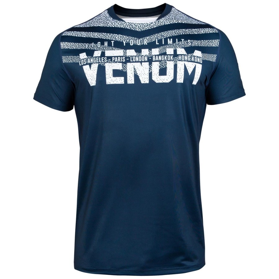 venum signature dry tech t-paita - tummansininenvalkoinen
