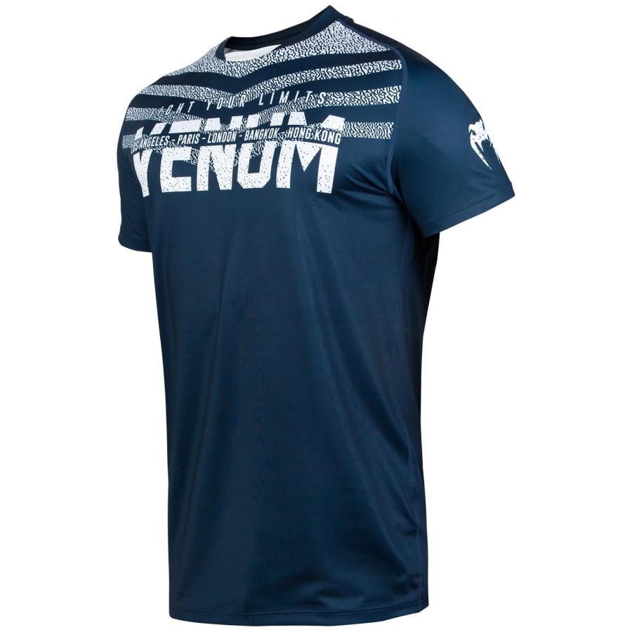 venum signature dry tech t-paita - tummansininenvalkoinen