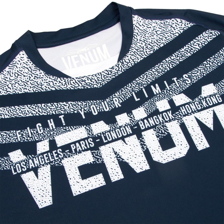 venum signature dry tech t-paita - tummansininenvalkoinen
