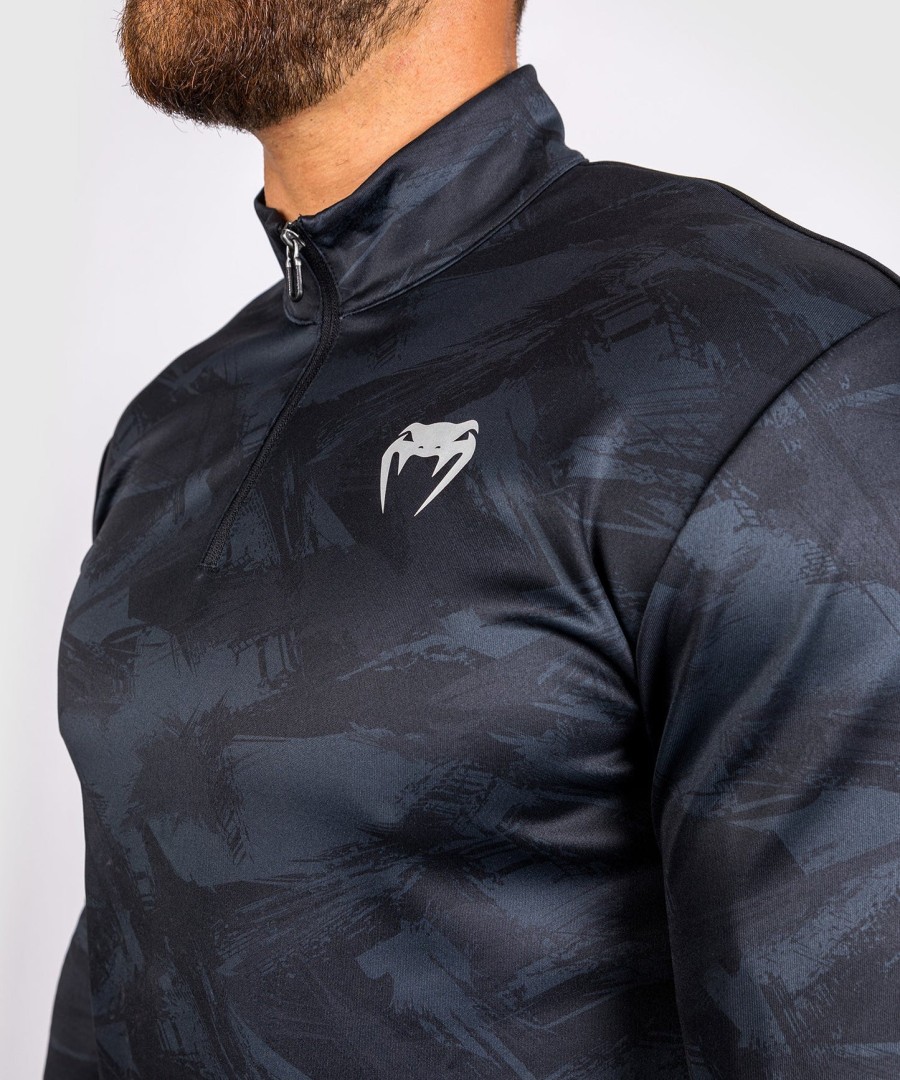 venum electron 3.0 winter dry tech t-paita - pitkähihainen - musta