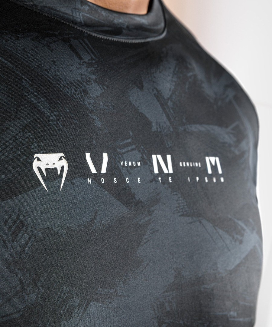 venum electron 3.0 dry tech t-paita - lyhythihainen - musta