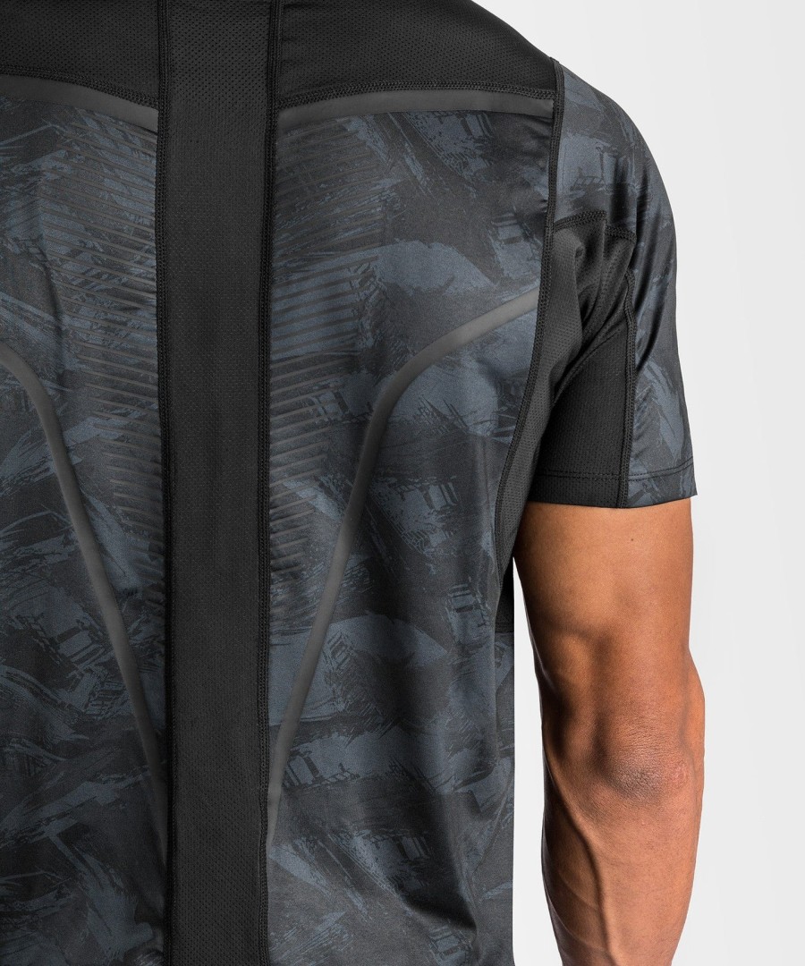 venum electron 3.0 dry tech t-paita - lyhythihainen - musta