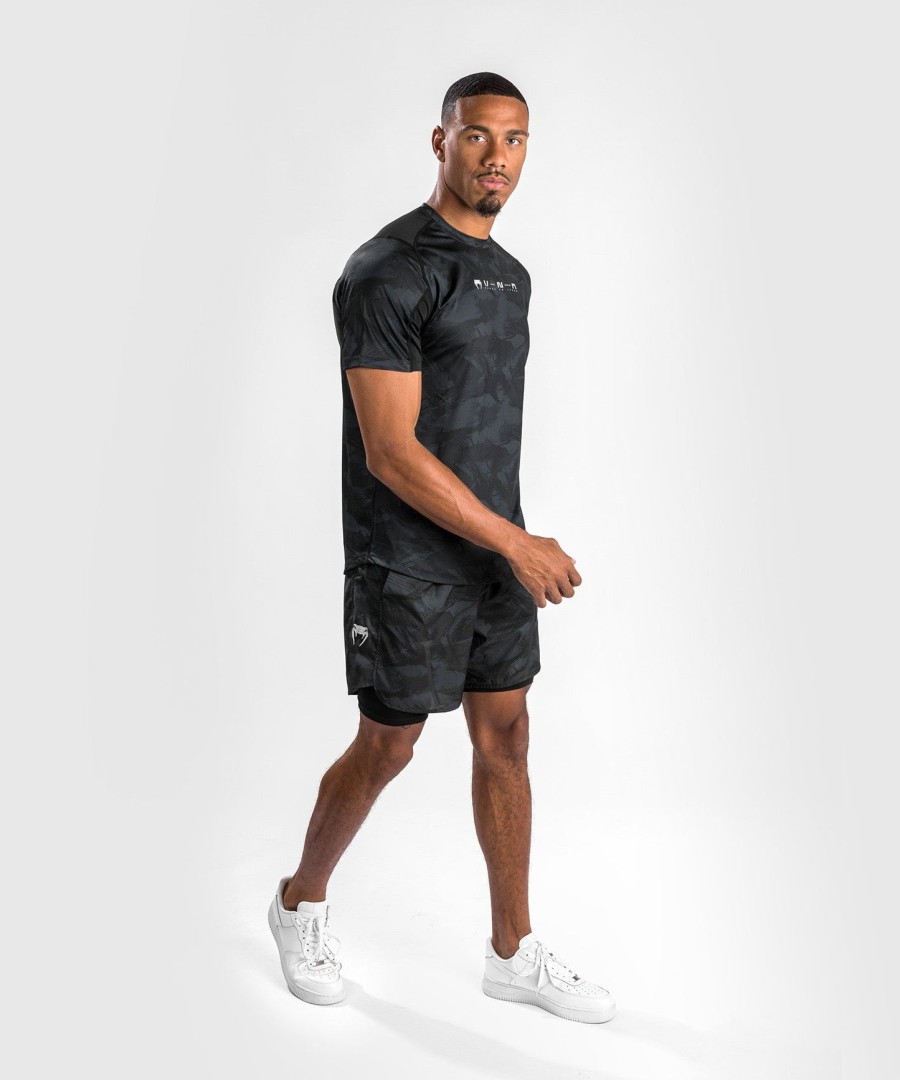 venum electron 3.0 dry tech t-paita - lyhythihainen - musta