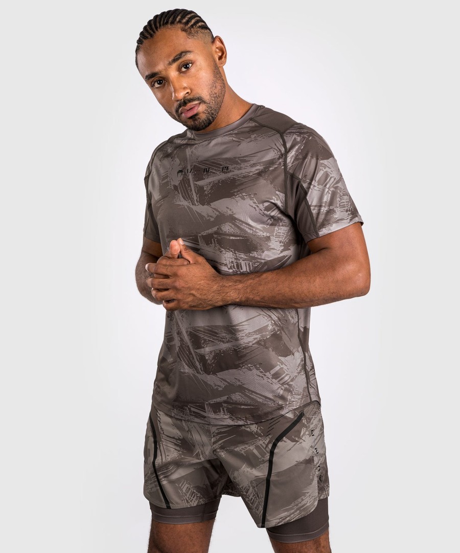 venum electron 3.0 dry-tech t-paita - hiekka