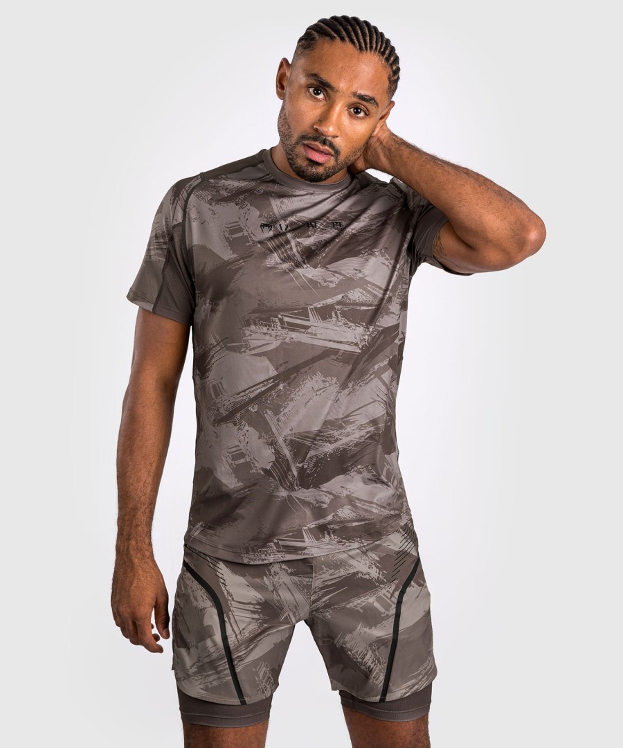 venum electron 3.0 dry-tech t-paita - hiekka