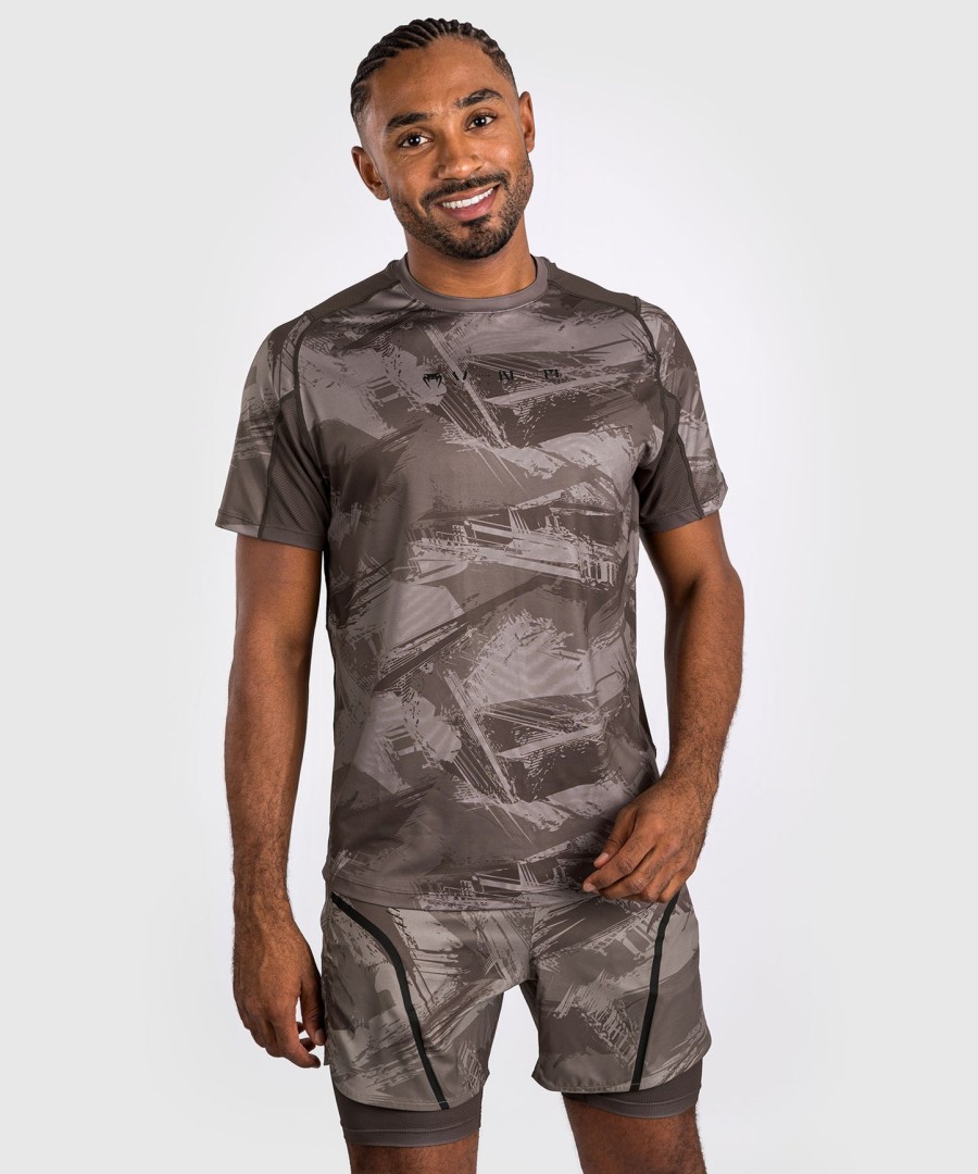 venum electron 3.0 dry-tech t-paita - hiekka