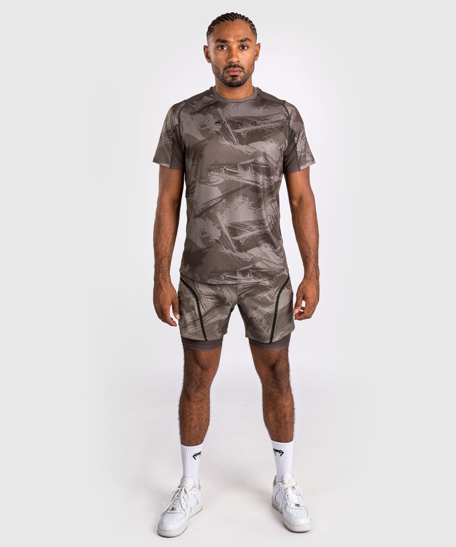 venum electron 3.0 dry-tech t-paita - hiekka