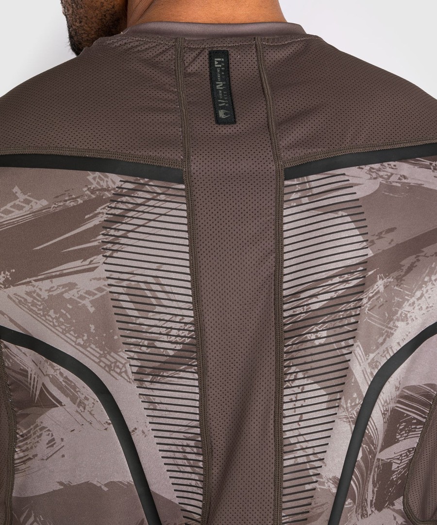 venum electron 3.0 dry-tech t-paita - hiekka