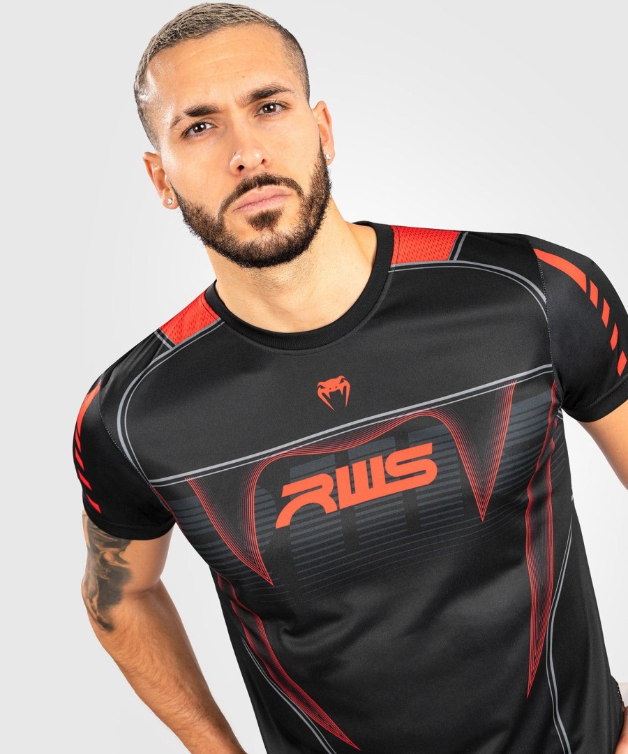 rws x venum dry tech t-paita - musta
