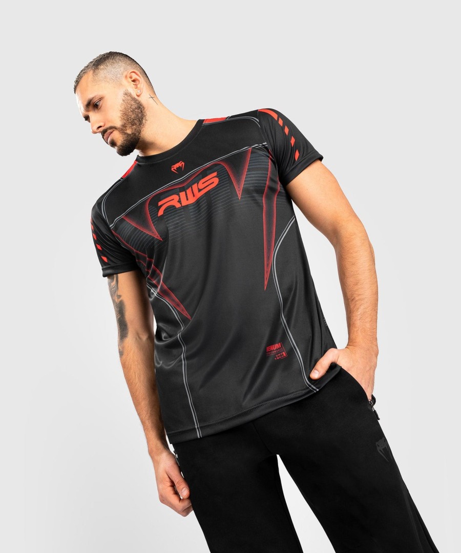 rws x venum dry tech t-paita - musta