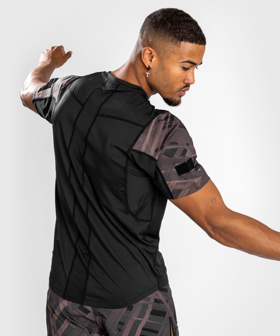 venum tecmo 2.0 dry tech t-paita - mustaruskea
