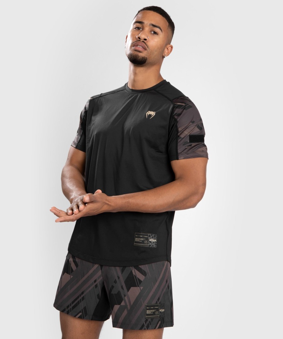 venum tecmo 2.0 dry tech t-paita - mustaruskea