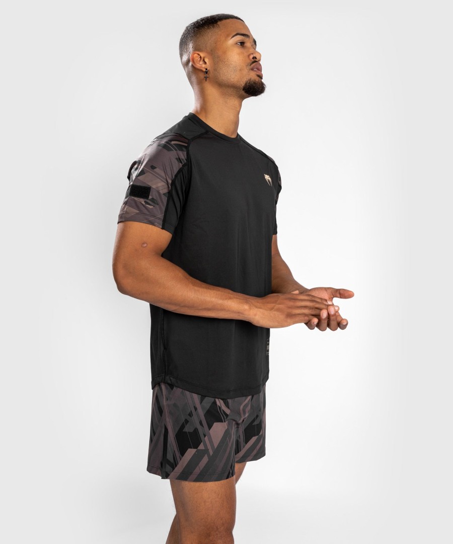 venum tecmo 2.0 dry tech t-paita - mustaruskea