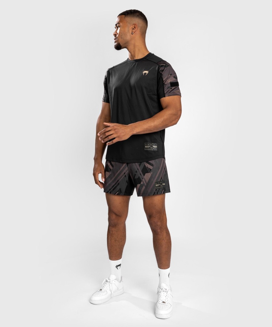 venum tecmo 2.0 dry tech t-paita - mustaruskea