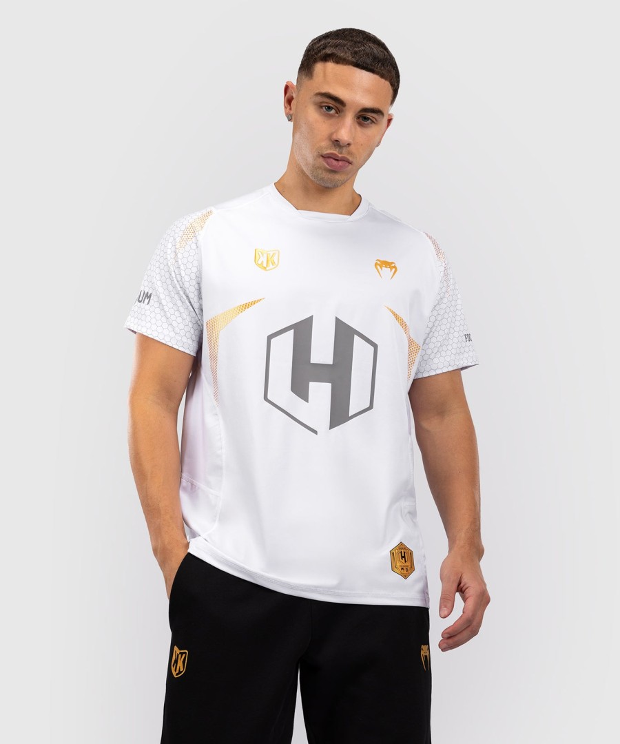 fk x venum hexagone mma t-paita - valkoinenkulta