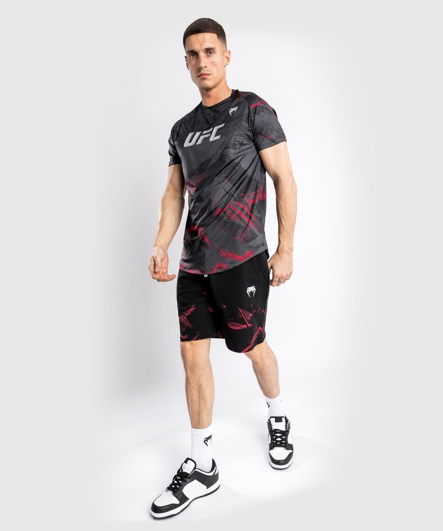 ufc venum authentic fight week 2.0 miesten kuiva tekninen t-paita - musta