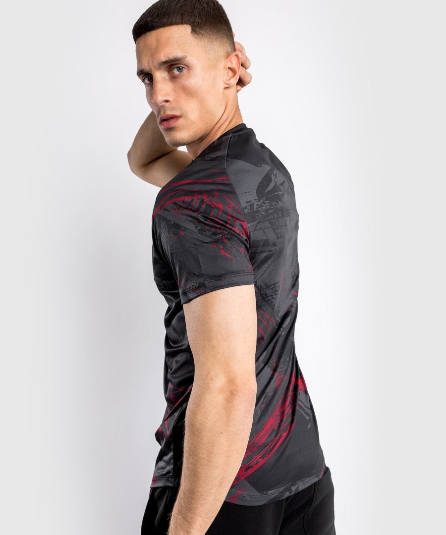 ufc venum authentic fight week 2.0 miesten kuiva tekninen t-paita - musta