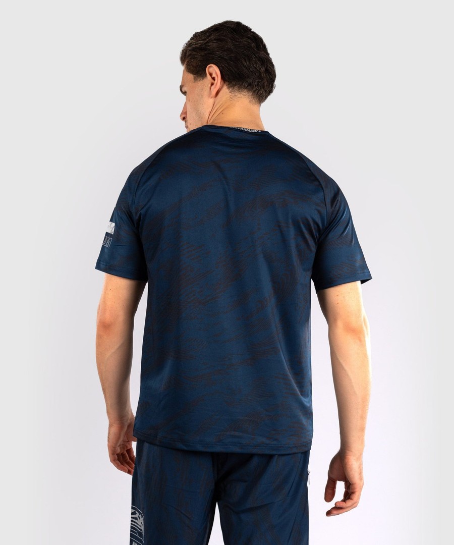 ufc fusion by venum fight week miesten dry-tech t-paita - valtamerensininen