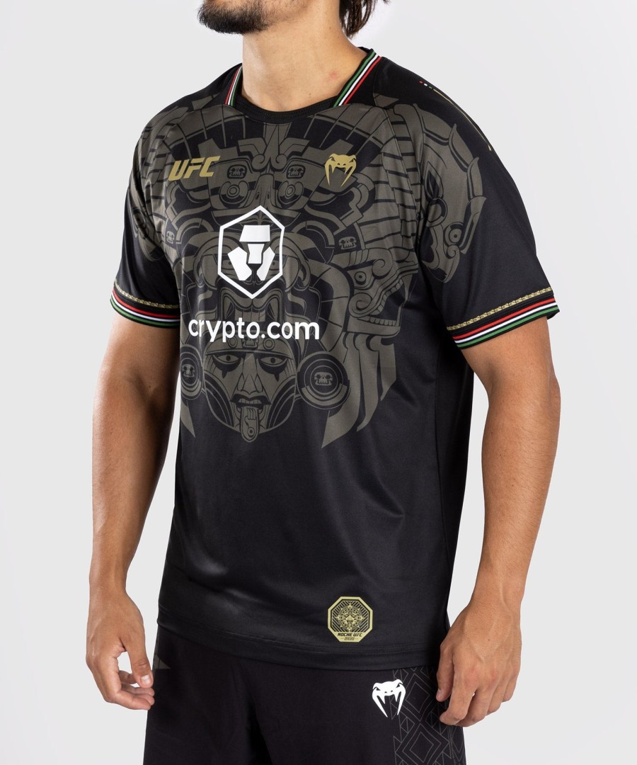noche ufc by venum authentic fight night miesten walkout pelipaita - musta