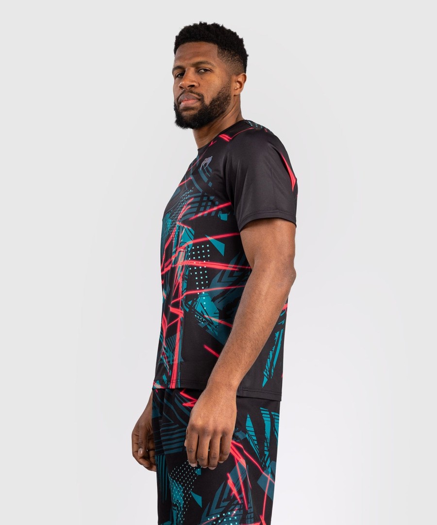 ufc fusion by venum miami edition fight week miesten dry-tech t-paita - musta