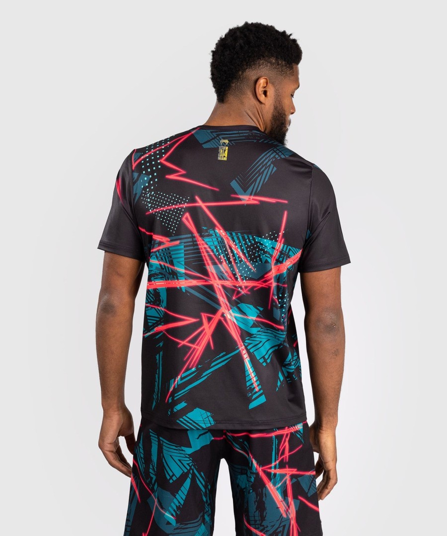 ufc fusion by venum miami edition fight week miesten dry-tech t-paita - musta