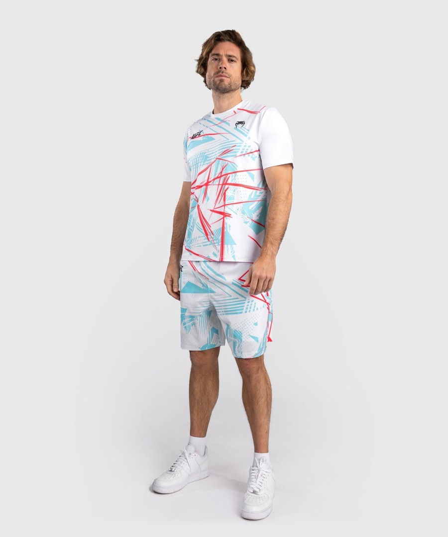 ufc fusion by venum miami edition fight week miesten dry-tech t-paita - valkoinen