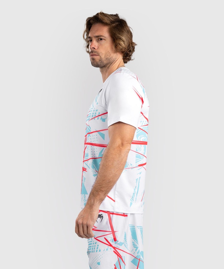 ufc fusion by venum miami edition fight week miesten dry-tech t-paita - valkoinen